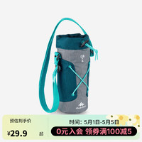 DECATHLON 迪卡侬 水杯带吸管运动水壶塑料便携户外1L防摔2962882