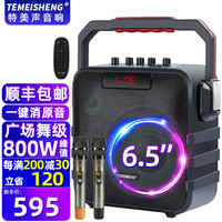 特美声 SL05-26广场舞音响SL26(6.5吋+遥控器)双美声话筒