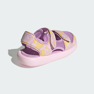 阿迪达斯（adidas）童鞋24夏季女童凉鞋WATER SANDAL小童运动包头沙滩鞋IE0302小童 29码/11k/适合脚长17.5cm