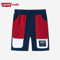 Levi's 李维斯 儿童童装短裤LV2322180GS-002 深靛蓝 140/60