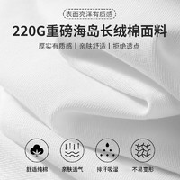 JEANSWEST 真维斯 男士220g重磅长绒棉短袖T恤  EE-32-173255