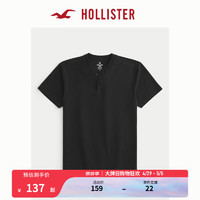 HOLLISTER 凉感情侣亨利短袖T恤 KI324-4099