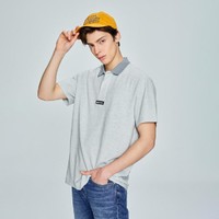Lee XLINE23春夏新品舒适版撞色男短袖Polo衫多色潮