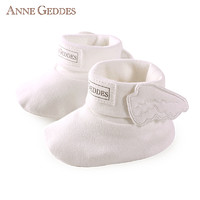 annegeddes 0-1岁纯棉初生婴儿用品鞋子新生儿软底脚垫宝宝机能鞋保暖护脚套