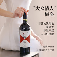 LADY PENGUIN 醉鹅娘 红鸟 拉贝尔山谷梅洛干型红葡萄酒 750ml