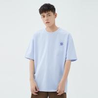 gxgjeans 2023年夏季新款简约刺绣男式T恤短袖男