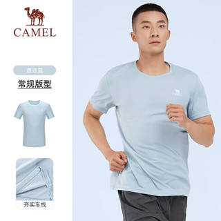 CAMEL 骆驼 运动T恤透气健身衣跑步体恤宽松速干衣 J0S2V6925男款