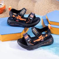 Mutong 牧童 夏季童鞋男童凉鞋儿童软底透气沙滩鞋防滑中小童鞋子