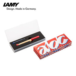 LAMY 凌美 钢笔礼盒 ABC系列墨水笔小 三年级用笔涂鸦绘画德国儿童节 红色