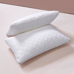 MERCURY 水星家纺 全棉抑菌防螨枕头单枕/对枕宿舍枕头芯床上用品枕芯