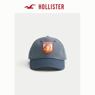 HOLLISTER24春夏经典拱门图案机车帽子棒球帽 男 356627-1 海军蓝 ONE SIZE