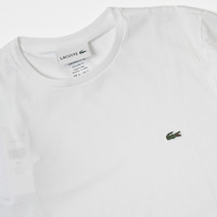 LACOSTE 拉科斯特 法国鳄鱼男士匹马棉针织圆领T恤简约休闲刺绣logo短袖集货