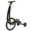 谷咖（guka）走路自行车健跑车站着骑的车站立式三轮无座半自行车创意代步车 黑色 20英寸