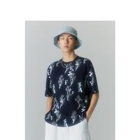GXG 自我疗愈系列 夏季休闲宽松男士印花圆领短袖T恤