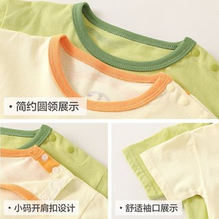 cutepanda's 咔咔熊猫 婴儿衣服休闲短袖T恤夏装男童女童宝宝儿童小童夏季半袖