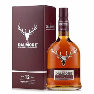 DALMORE）达尔摩 苏格兰单一麦芽 纯麦威士忌 英国洋酒原装进口 12年