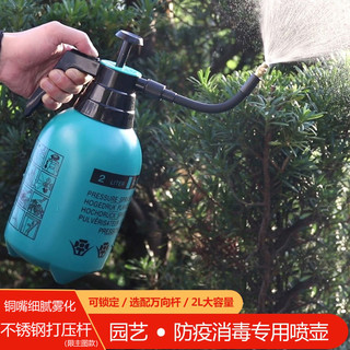 手动气压式喷壶消毒专用压力壶浇花洒水壶喷雾家用园艺绿植浇水壶