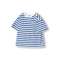 巴拉巴拉 童装男童T恤儿童短袖上衣2024新款百搭条纹纯棉夏装