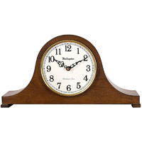 威灵顿 座钟  实木台钟客厅古典座钟复古时钟木质坐钟中式石英钟 实木座钟T20249A