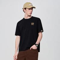 马克华菲 24夏季圆领潮酷个性设计师款休闲男士短袖T恤