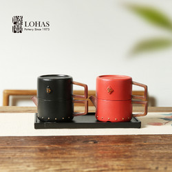 陆宝 陶瓷茶具福到茶礼茶器精致创意礼品泡茶送礼办公室泡茶茶具
