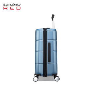 Samsonite行李箱男女时尚 大容量拉杆箱 通勤出游旅行登机箱 TU2浅蓝色 28英寸