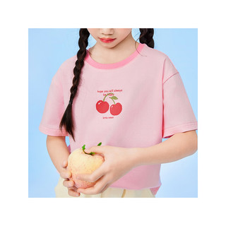 茵曼/INANM儿童T恤 粉色 120cm