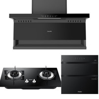 统帅 Leader PL9721Q+Q2BE50+H031 23m³烟机 5.2kW燃气灶 110升消毒柜 顶侧双吸式烟灶消套装 天然气