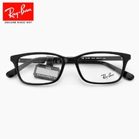 百亿补贴：ZEISS 蔡司 镜片RayBan雷朋眼镜框男女时尚潮流黑框板材近视镜架RX5416D