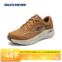 SKECHERS 斯凯奇 跑步鞋跑鞋男子轻质吸震休闲鞋运动鞋232702