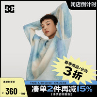 DC SHOES DCSHOES 官方正品春季个性潮流扎染针织衫休闲百搭毛衣男女同款