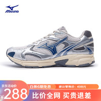 Mizuno 美津浓 Speed 2K 中性跑鞋 D1GH222913 银/幻想灰/深蓝 40.5