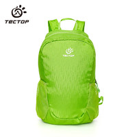 TECTOP 探拓 皮肤包 纯色耐磨轻便可收纳户外背包 运动骑行旅行包DEAB604451 荧光绿