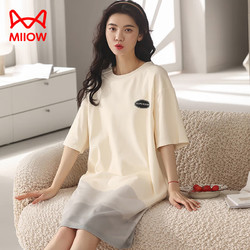 Miiow 貓人 女士薄款  100%純棉睡裙（多款可選）