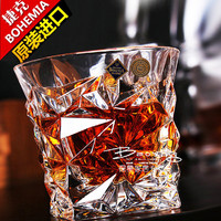 CRYSTALEX 捷克进口BOHEMIA创意水晶玻璃XO威士忌杯烈酒杯啤酒杯子洋酒杯
