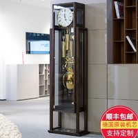Hense 汉时 欧式落地钟客厅简约现代机械座钟德国机芯创意轻奢落地钟HG8202