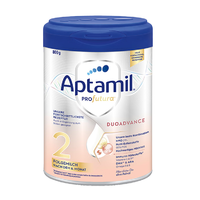 Aptamil 爱他美 欧洲原装进口德国白金德文版HMO 婴幼儿配方奶粉 2段 6罐装 800g