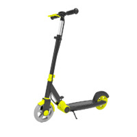 starry care 儿童滑板车6-8-12岁成人代步车两轮踏板车可折叠 SWAY-系列炫酷黑