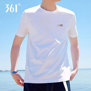 361° 小白T丨361速干衣男士短袖t恤夏季运动上衣冰丝健身跑步训练体恤