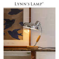 立意 Lynn's立意 实木工作书桌台灯床头复古书房中古装饰民宿mcm阅读灯
