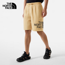 THE NORTH FACE 北面 短裤男户外舒适透气速干短裤夏上新7WD7 石褐棕/LK5 M