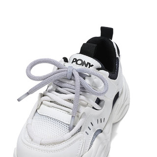 PONYMODERN-K儿童运动休闲舒适运动鞋童鞋 黑白色 28码（脚长180mm）
