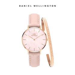 Daniel Wellington 丹尼尔惠灵顿 dw手表女32mm樱花粉色小众女士表ins轻奢简约腕表