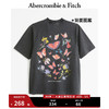 Abercrombie & Fitch 美式风复古图案T恤 KI123-4049