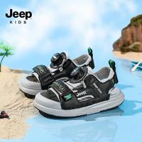 百亿补贴：Jeep 吉普 童鞋儿童夏季新款包头凉鞋2024男童鞋子女童户外沙滩鞋溯溪鞋