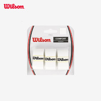Wilson 威尔胜 专业网球配件网球粘性吸汗带/手胶白色WRZ4014WH