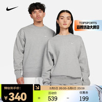 NIKE 耐克 男子加绒圆领上衣 SOLO SWOOSH DX1362-063 L