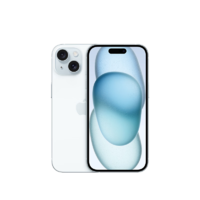Apple 苹果 iPhone 15 (A3092) 128GB 蓝色 支持移动联通电信5G 双卡双待手机