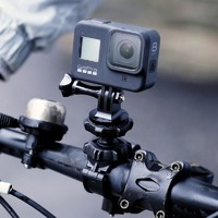 MAXCAM 适用于dji大疆灵眸OSMO运动相机ACTION4 3 2自行车支架山地车管夹单车固定gopro121109背带配件