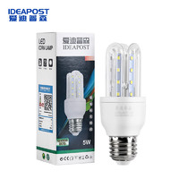 IDEAPOST 爱迪普森 AD-BLG-220-5W led灯泡玉米灯泡U型节能灯管 E27螺口灯泡